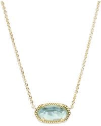 Kendra Scott - Elisa Birthstone Necklace, 15 - Lyst