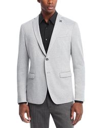 John Varvatos - Birdseye Jersey Slim Fit Soft Jacket - Lyst