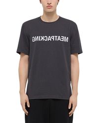Helmut Lang - Short Sleeve Graphic Tee - Lyst