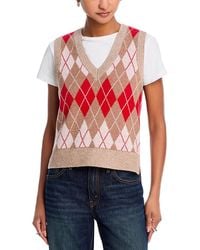 RE/DONE - Argyle Vest - Lyst