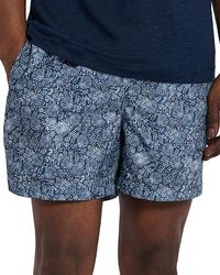 Onia - Charles Printed 5 Swim Trunks - Lyst