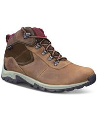 Timberland Mount Hope Mid, Combat Boots in Tobacco (Brown) | Lyst