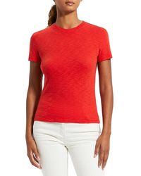 Theory - Apex Tiny Tee - Lyst