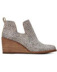 pull on wedge booties