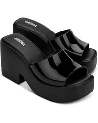 Melissa - Posh Ad Slip On Platform High Heel Sandals - Lyst
