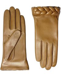 Agnelle - Edith Braided Cuff Gloves - Lyst