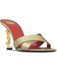 Saint Laurent - Opyum Mules - Lyst