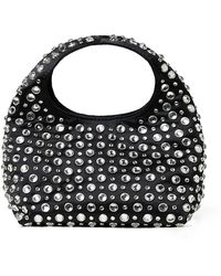 Loeffler Randall - Kenzie Small Rhinestone Embellished Bucket Clutch - Lyst