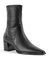 Vagabond Shoemakers - Giselle Pointed Toe Block Heel Booties - Lyst