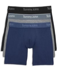 Tommy John - Second Skin Essentials 6 Boxer Briefs, Pack Of 3 - Lyst