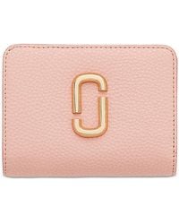 Marc Jacobs - The Compact Pebbled Leather Wallet - Lyst