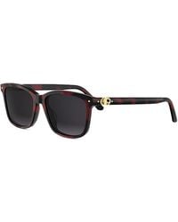 Dior - Petit Cd Rectangular Sunglasses, 54Mm - Lyst