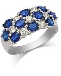 Bloomingdale's Fine Collection - Bloomingdale's Fine Jewelry Sapphire & Diamond Ring - Lyst