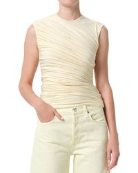 Agolde - Ester Ruched Top - Lyst