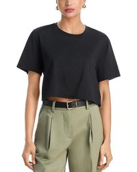 A.L.C. - A. L.C. Kali Cropped Tee - Lyst