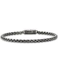 John Hardy - Dark Box Chain Bracelet - Lyst