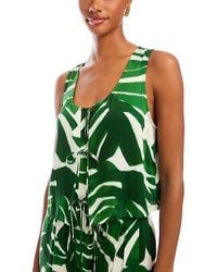 Fifteen Twenty - Emery Tie Front Top - Lyst
