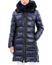 Dawn Levy - Kat Shearling Trim Down Puffer Coat - Lyst