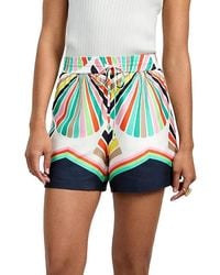 Trina Turk - Beachgoer Printed Modal Drawstring Short - Lyst