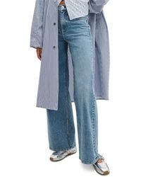 Rag & Bone - Flexi Andi High Rise Full Wide Leg Jeans - Lyst