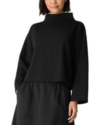 Eileen Fisher - Funnel Neck Top - Lyst