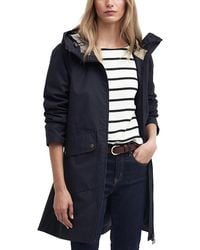 Barbour - Heron Long Line Waterproof Jacket - Lyst
