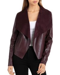 bagatelle pink leather jacket