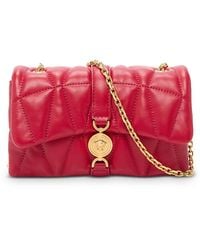 Versace - Mini Quilted Kleio Leather Crossbody Bag - Lyst