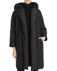 Herno Signature Reversible Belted Wrap Puffer Coat - Black