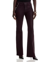 Ramy Brook - Helena High Rise Coated Flare Jeans - Lyst