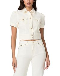 PAIGE - Kendra Cropped Jacket - Lyst