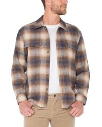 Liverpool Los Angeles - Flap Pocket Shirt Jacket - Lyst