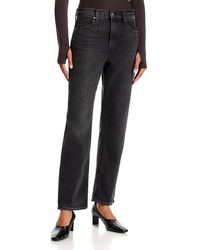 PAIGE - Reece High Rise Ankle Slim Jeans - Lyst