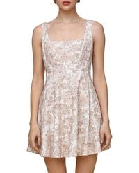 Bagatelle - Panelled Daisy Swing Dress - Lyst