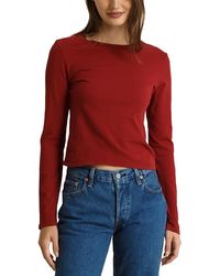 PERFECTWHITETEE - Lisa Cotton Long Sleeve Tee - Lyst