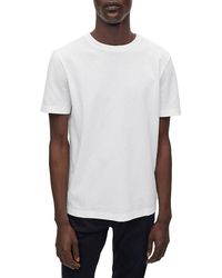BOSS - Tiburt Regular Fit Textured Short Sleeve Tee - Lyst