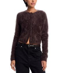 FRAME - The Teddy Cashmere Cardigan - Lyst