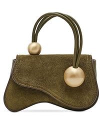 Cult Gaia - Kazia Nano Mini Suede Crossbody Bag - Lyst