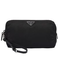 Prada - Medium Re-Nylon Pouch - Lyst
