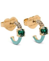 Kate Spade - Hint Of Shimmer Huggie Hoop Earrings - Lyst