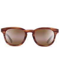 Maui Jim - Koko Head Polarized Mirrored Round Sunglasses - Lyst