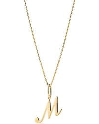 Ana Luisa - Solid Script Letter Necklace - Lyst