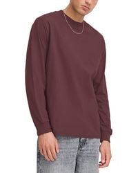 Solid - Cotton Heavy Knit Sweater - Lyst