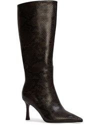 Black Suede Studio - Pointed Boots - Lyst