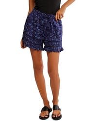 Free People - Cambridge Printed Pull On Shorts - Lyst