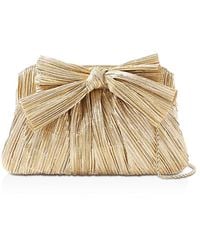 Loeffler Randall - Rayne Small Pleated Bow Frame Clutch - Lyst