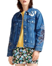 maje jeans jacket