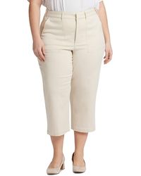NYDJ - Stretch Twill Utility Pants - Lyst