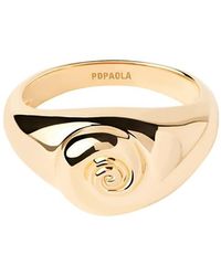 Pdpaola - Shell Ring - Lyst
