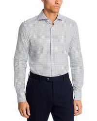 BOSS - L-Hays Spread Collar Button Down Shirt - Lyst